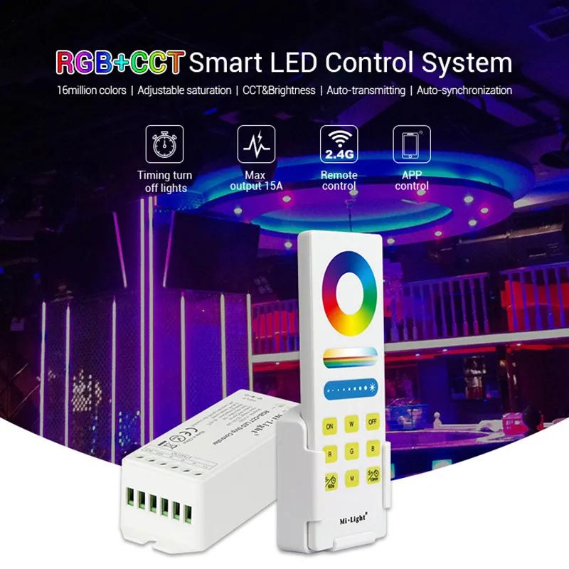 Mi.light FUT045 RGB + CCT LED Ʈ Ʈѷ DC12V-24V 2.4G  WIFI Ʈ г  Ⱑ  ti mi ng